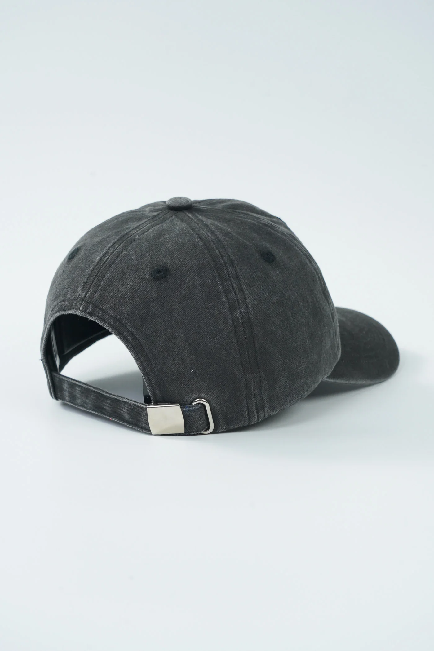 Bright Cap (Washed Black With Purple Logo) - Image 3