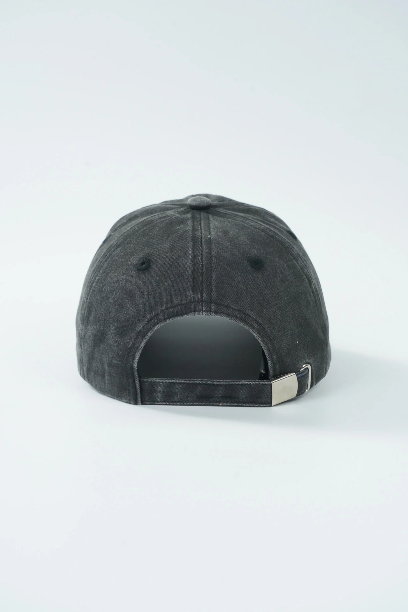 Bright Cap (Washed Black With Purple Logo) - Image 4