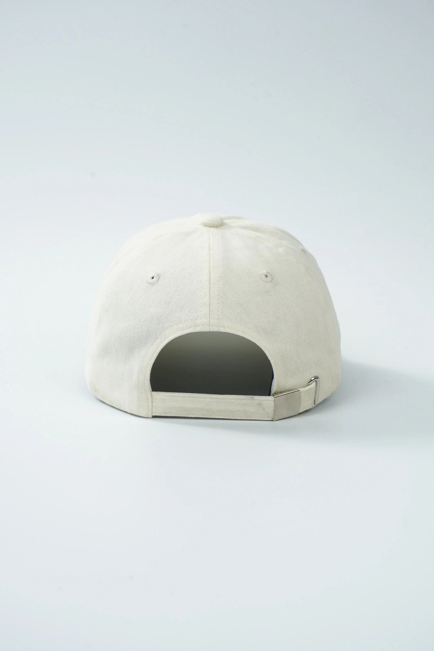 Bright Cap (Washed Off White With Blue Logo) - Image 4